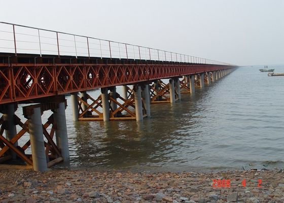 Steel 3.15m Bailey Bridge Design Modular Steel Bridge