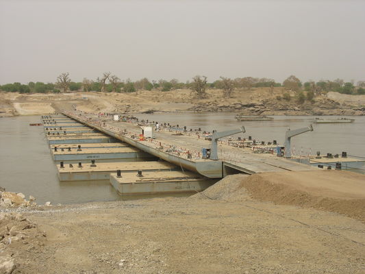 Reusable Pontoon Platform Temporary Floating Pontoon Bridge